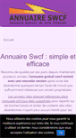 Mobile Screenshot of annuaire.swcf.fr